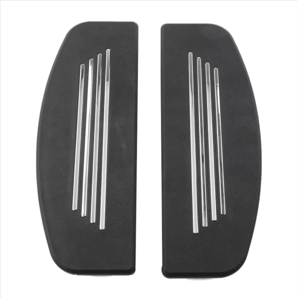 1Pair Motorcycle Front Footrest Insert Foot Peg Trim For Street Electra Tri Road Gli Rir Foot Pedal Covers