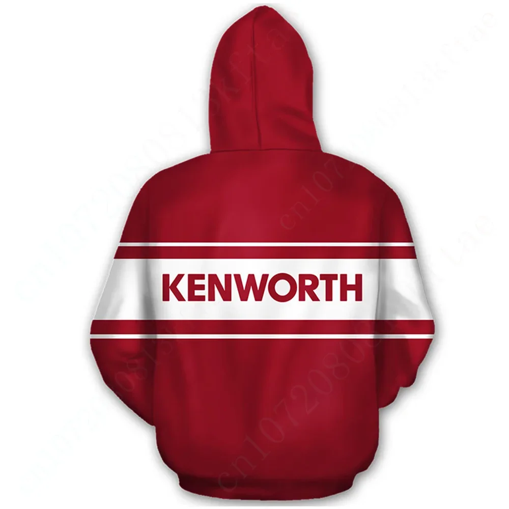 Kenworth Clothing Anime Sweatshirt Harajuku Oversize Zip Hoodie 3D Printing Pullover Casual Hoodies For Men Women Unisex Hoodies