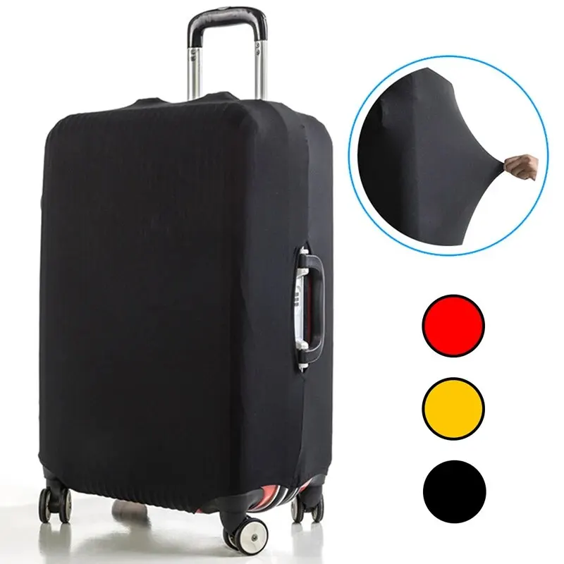 Luggage Cover Pull Rod Luggage Cover Travel Luggage Cover Dust-Proof Thickened High Elastic Fabric Luggage Box Protective Cov