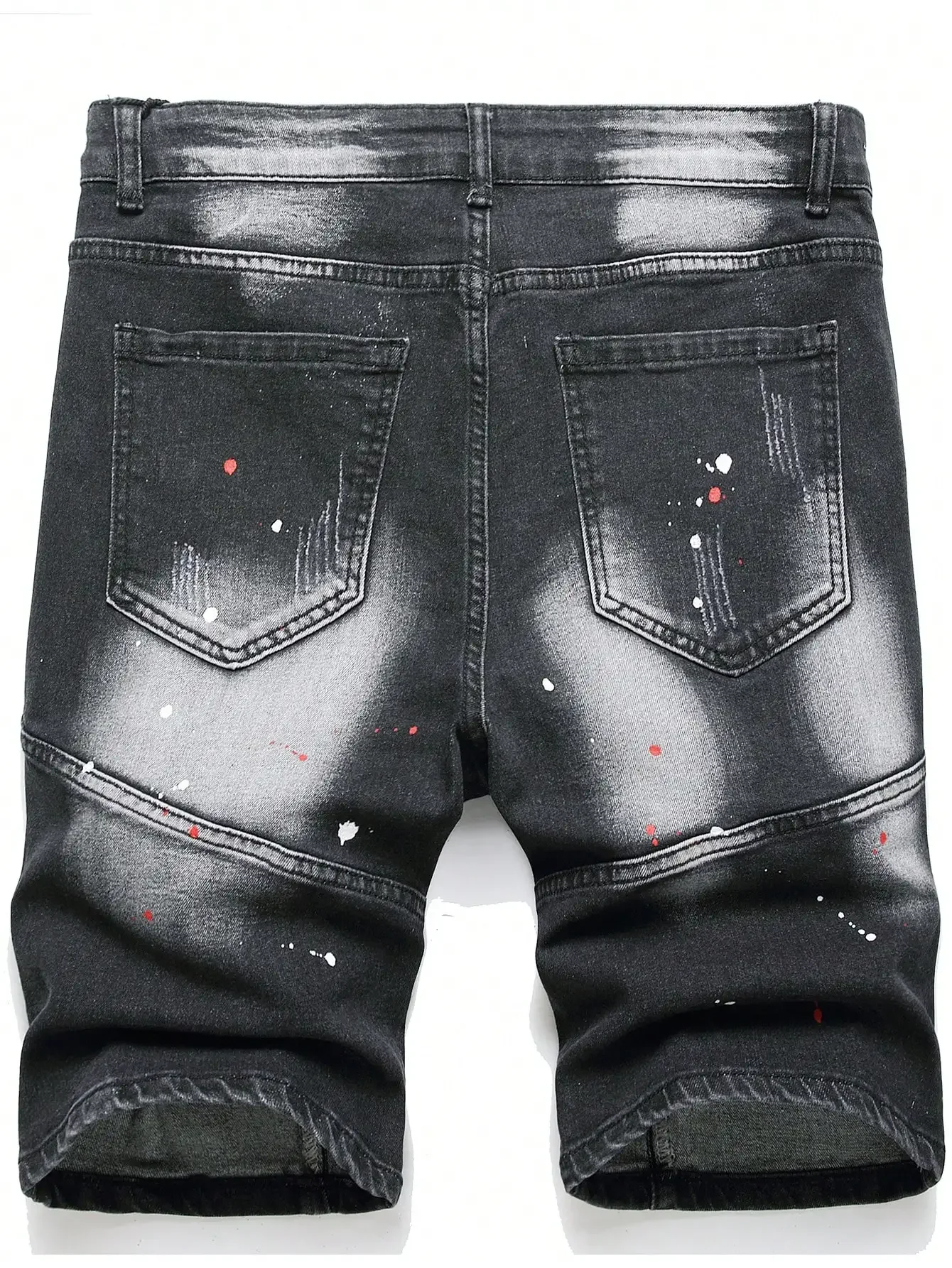 Nova moda masculina rasgado calças de brim curtas roupas marca bermuda verão algodão shorts respirável denim streetwear shorts masculino