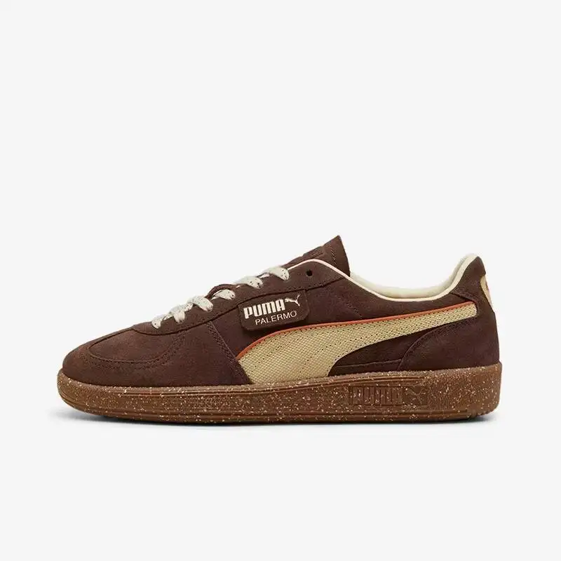 2026 new Puma Palermo Original Unisex Retro Sneakers Low Top Lightweight Casual Walking Shoes 398382-02