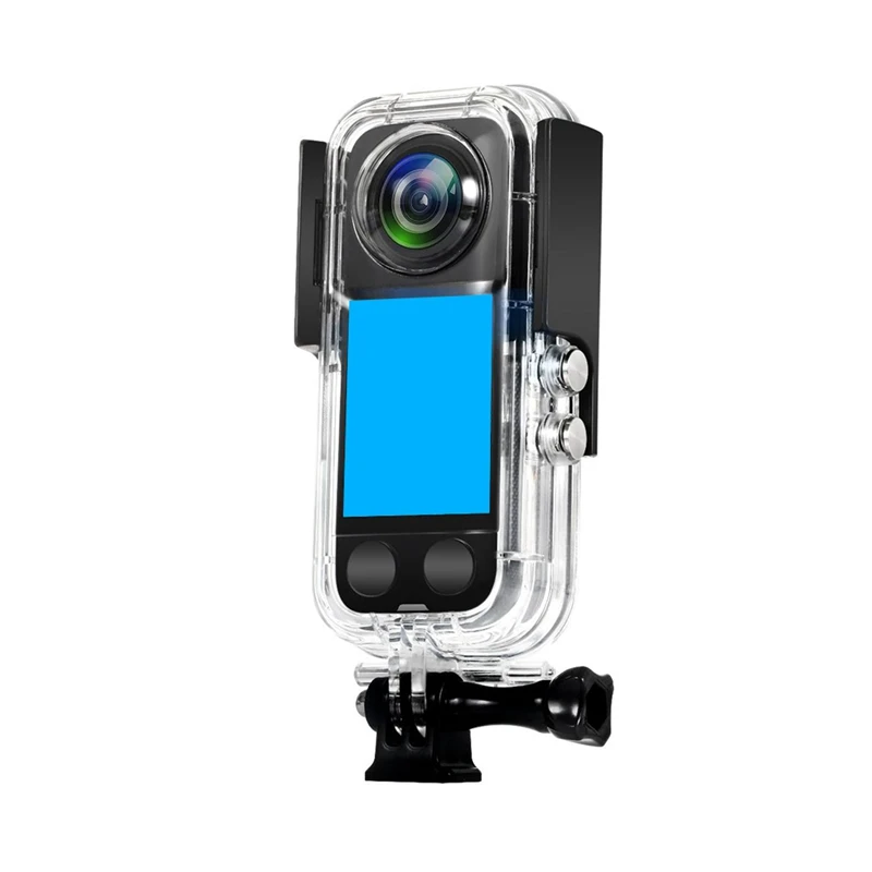 Carcasas impermeables portátiles para cámara de vídeo Insta360 X3, carcasa sumergible de sellado, accesorios para cámara de acción, 360 °