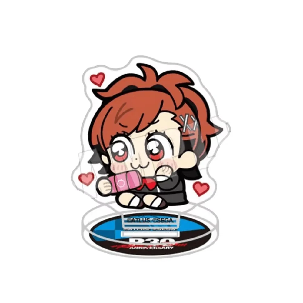 10CM Cute Anime Persona Acrylic Keychain Cosplay Q Version Characters Ornament Accessories Goods Collection Gifts