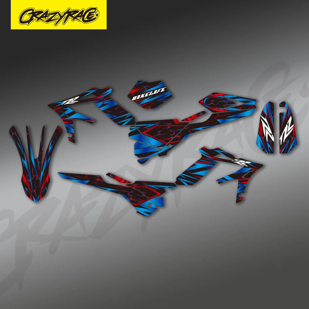 Motorcycle Graphics Decal Sticker Deco Kit For Beta X-TRAINER XTRAINER 250 300 350 400 450 2016 2017 2018 2019 2016-2019 Custom