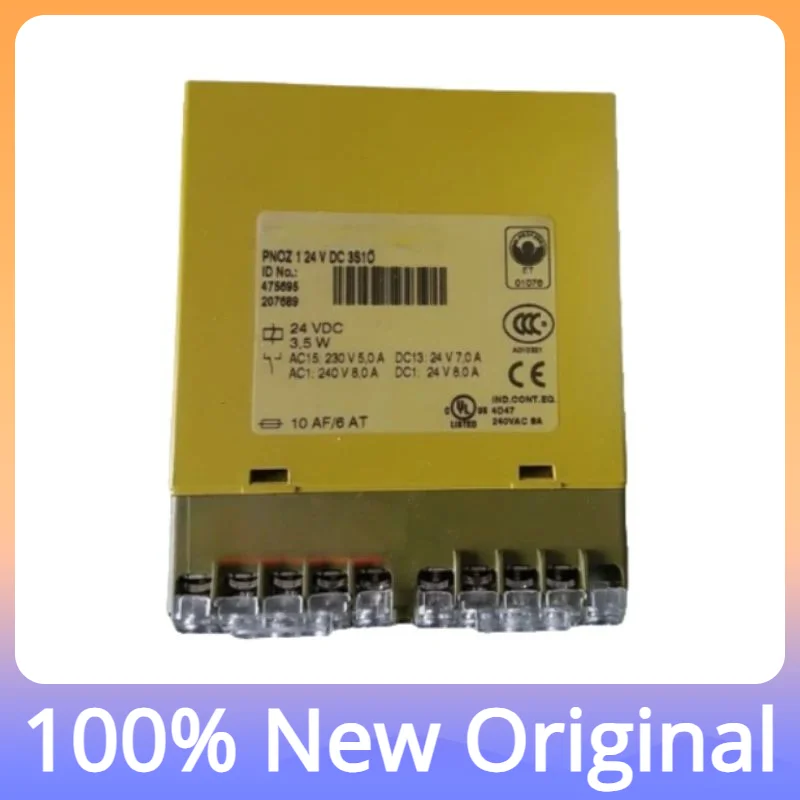 

Совершенно новый оригинальный модуль реле безопасности 1, 24 В постоянного тока, 3s1o 474695