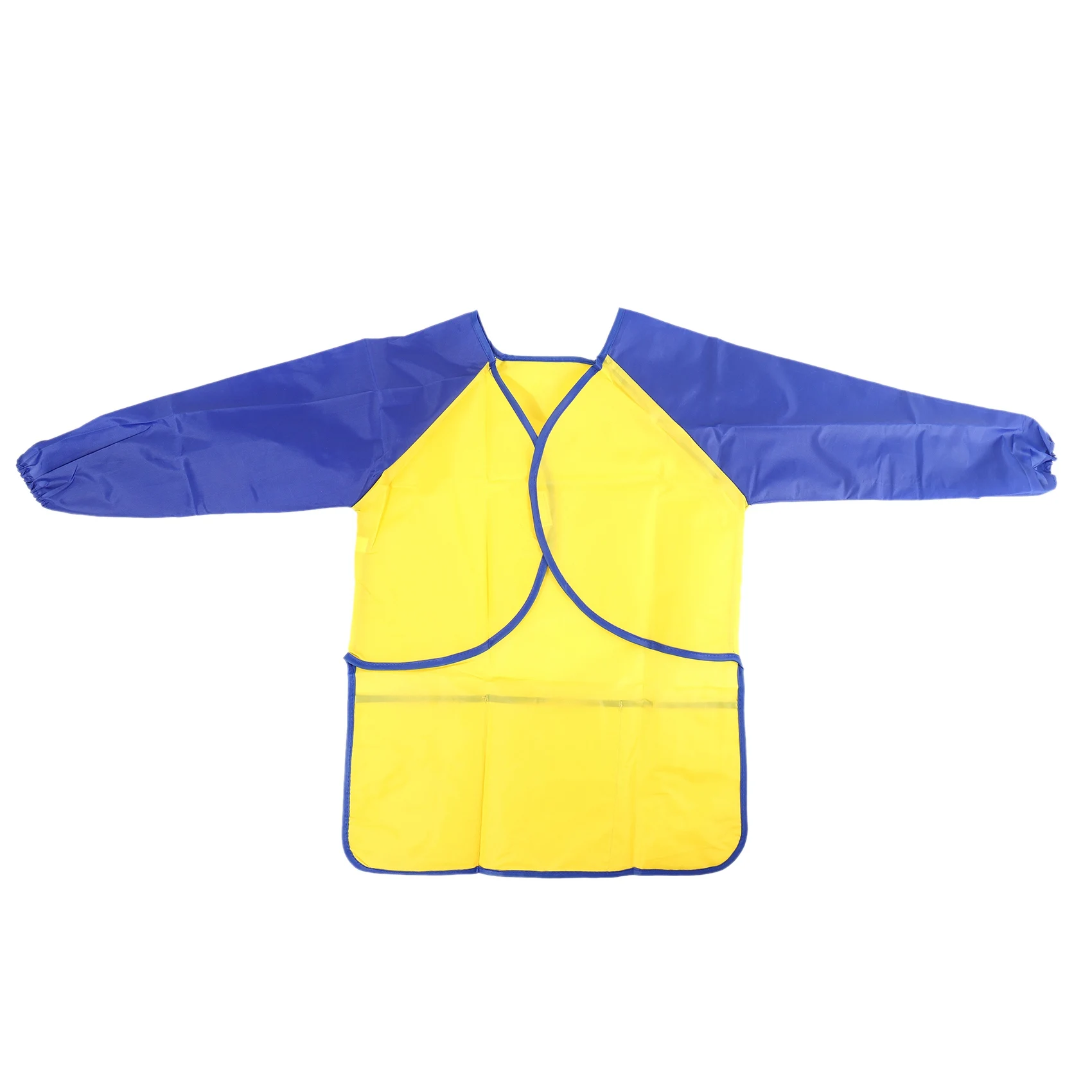 NEW HOT In Stock-Childrens Kids Toddler Waterproof Play Apron Art Smock With 3 Roomy Pockets - Painting, Baking, Feeding Smock -