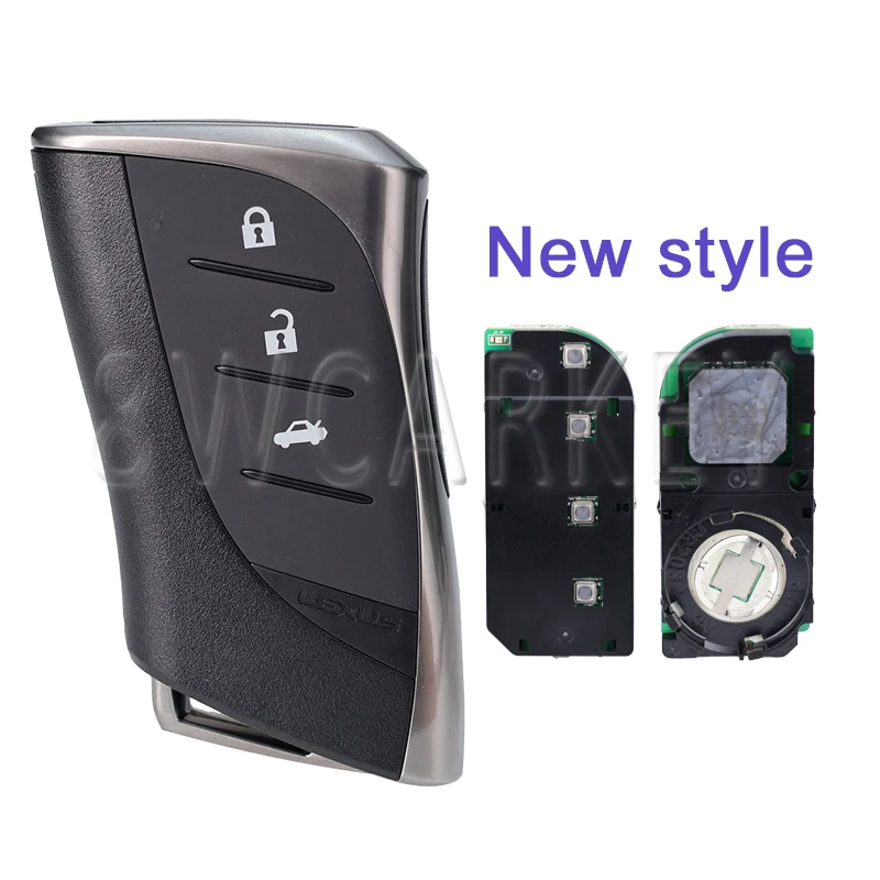 Remote Car Key for Lexus LS460 GS ES 2005-2011 433.9MHZ 4D 67 Chip Board:A433 14AAC 89904-30311 B53EA  3Buttons Keys