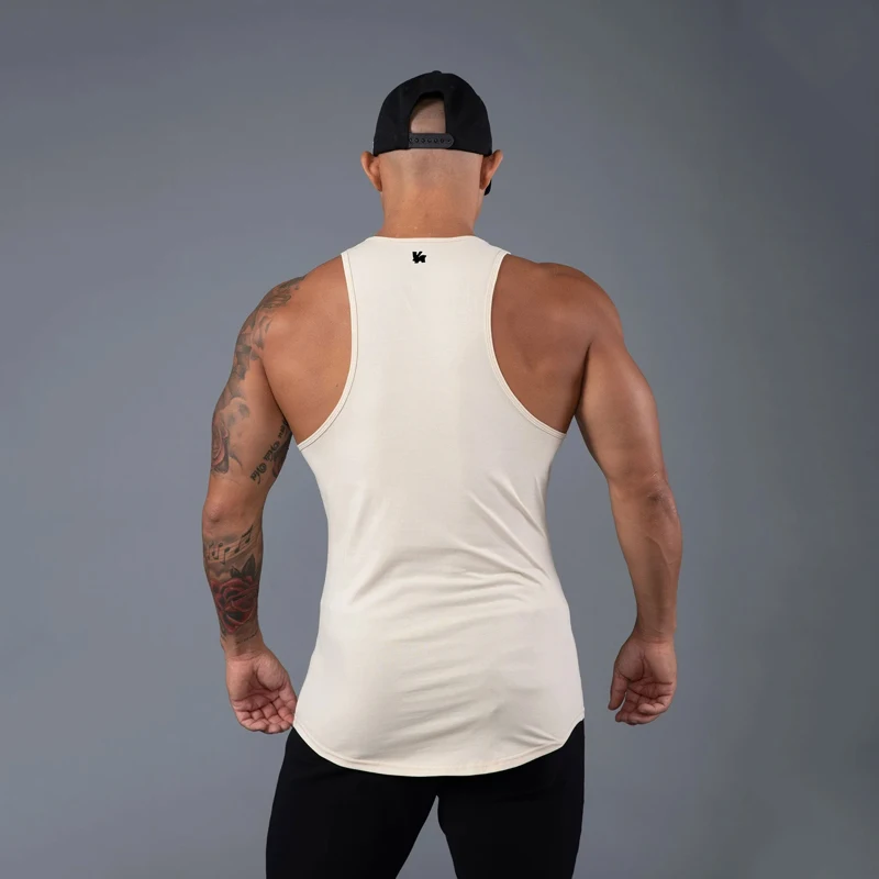 Men\'s Vest Summer New Sports and Fitness Cotton Printed Sleeveless T-shirt joggers Gym Running Basketball Training Tank Top