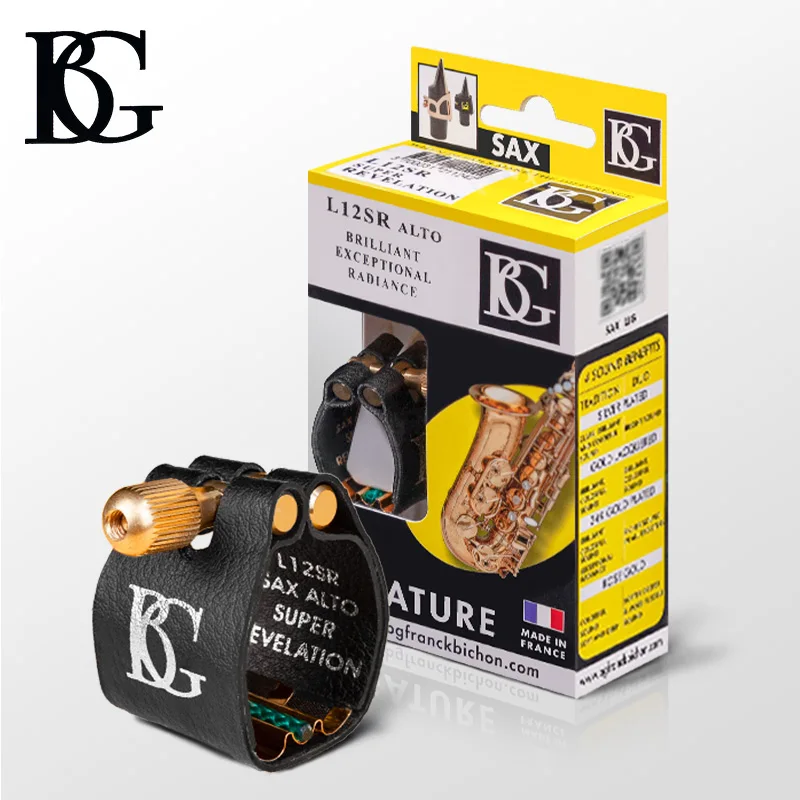 

Французский импортный Bg альт тенор сопрано саксофон бакелитовый мундштук зажим зажим крышка L12 кожаный зажим