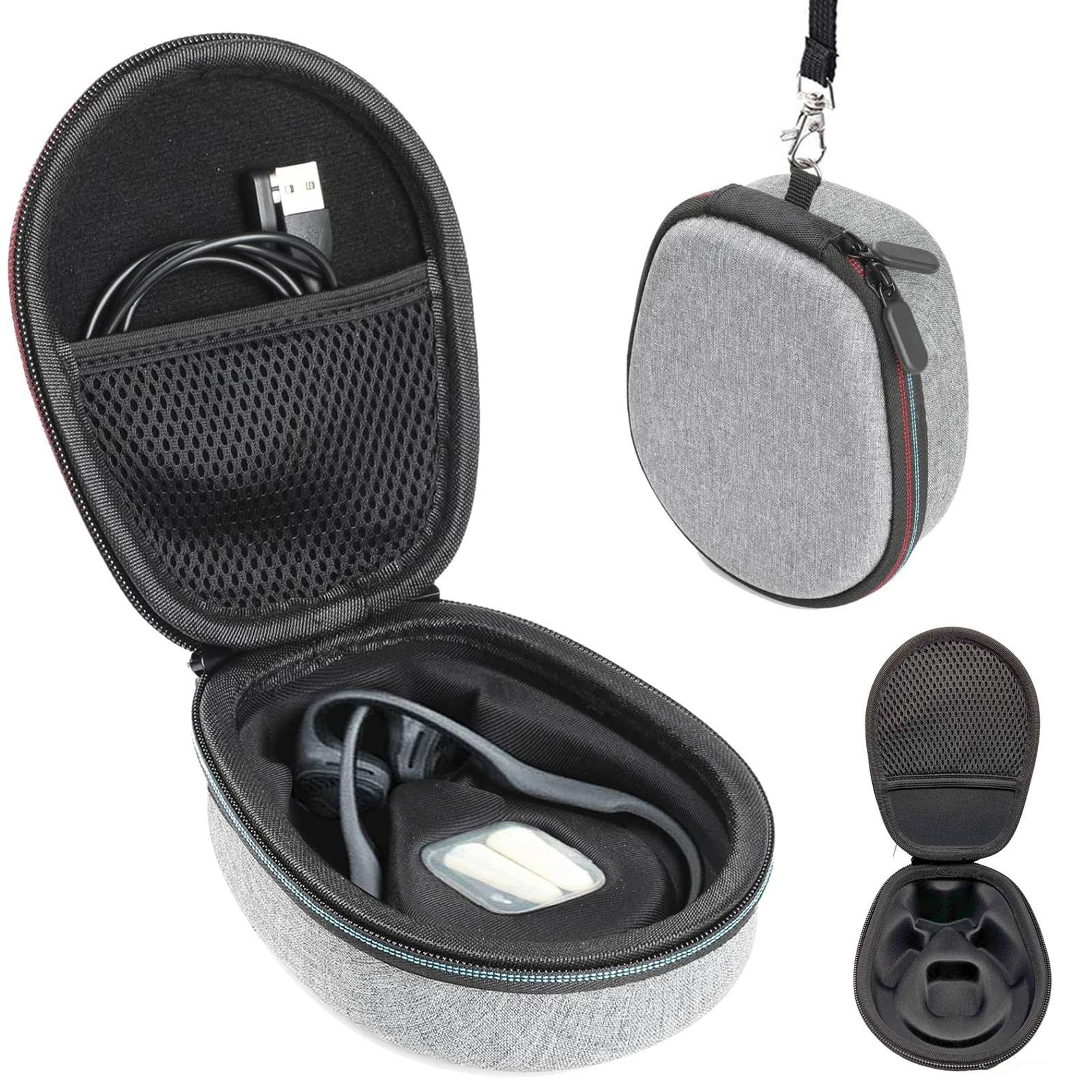 For SHOKZ AS600/650/700 Sport Headphones Carry Bag Waterproof Universal Earphone Cover Anti-Scratch Gift for Friends