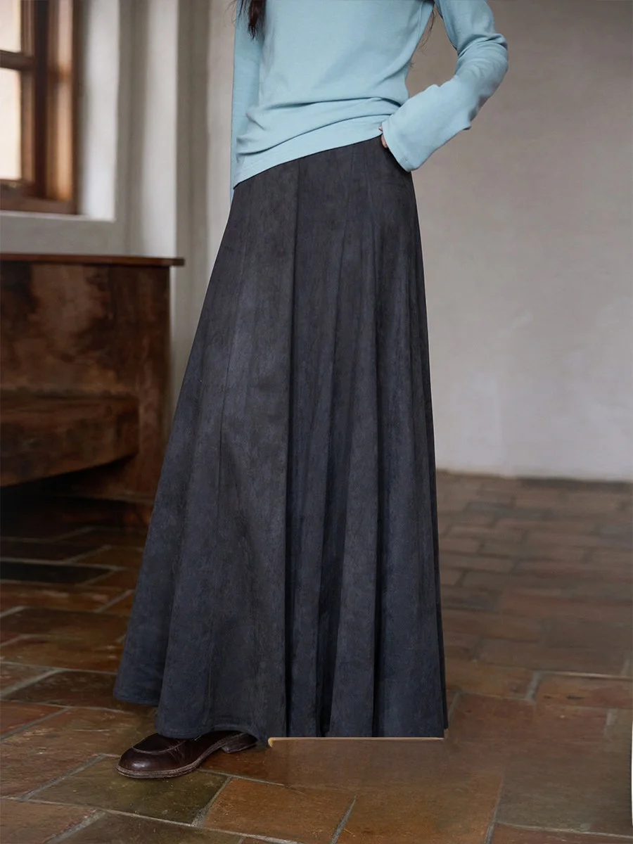 

Юбка Ele ey, женская юбка трапециевидной формы с высокой талией, корейская юбка трапециевидной формы с асимметричным подолом, полиэфирное волокно, юбка на молнии