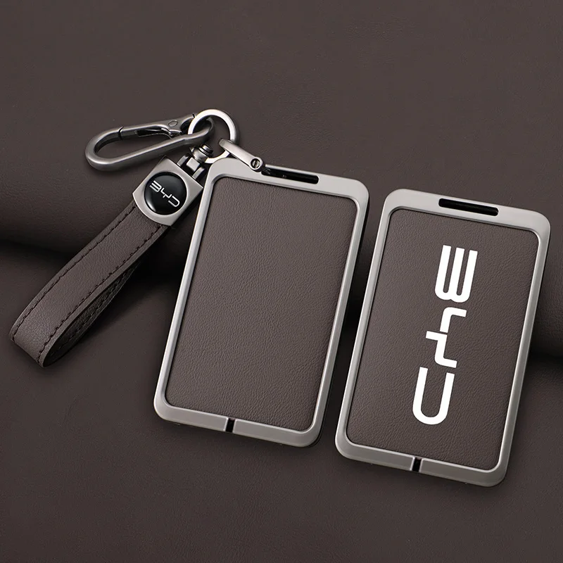 

For BYD Tang DM Han EV Song PRO Qin PLUS DMI Keychain New Car NFC Card Remote Key Cover Fob Case Protector Holder Shell