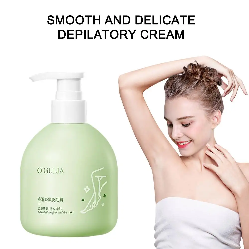 Aguliya-Creme Depilatório Suave e Delicado, Não Irritante, Remover, axilas e pernas, Mão Suave, T1l8, 250ml