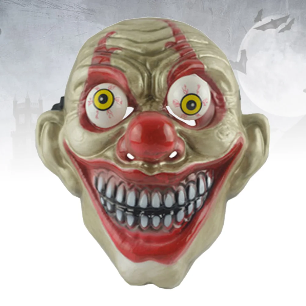 Halloween Bang Masker Prank Clown Masker Grimas Oogbol Cosplay Masker Feestartikelen Feestmasker Clown Party Masker