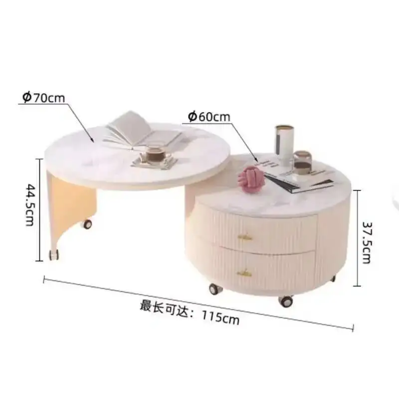 

Unique Modern Coffee Table Round Luxury Nordic Simple Coffee Tables Glam Marble Effect Mesa De Centro Sala Living Room Furniture