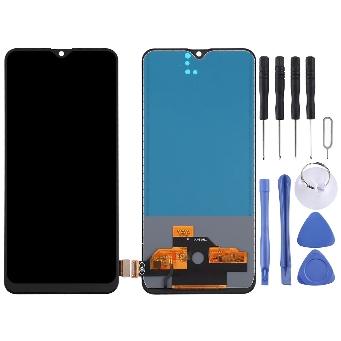 TFT LCD Screen for OPPO Reno Z / K5 / Realme XT / Realme X2 with Digitizer Full Assembly No Fingerprint Identification