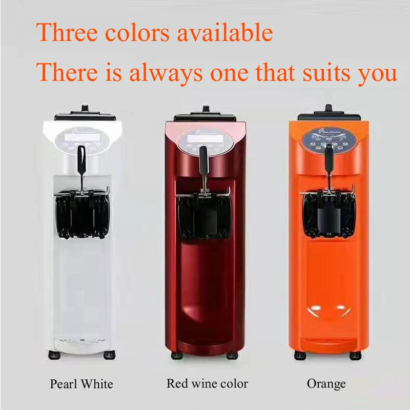 Commercial Ice Cream Machine Desktop Small Ice Cream Machine Soft Ice Cream Makers Single Head Ice Cream Equipment