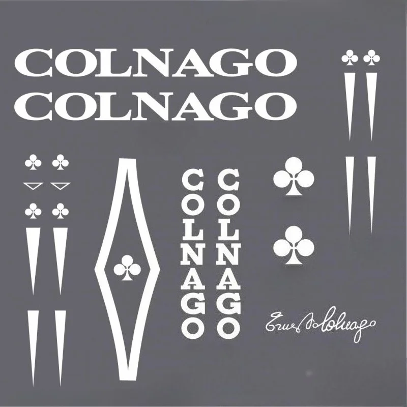 مجموعة ملصقات "Vibrant Red Colnago"، مثالية لإطارات الدراجة وأقنعة الخوذة وإضافة ألياف ركوب الدراجات الجريئة