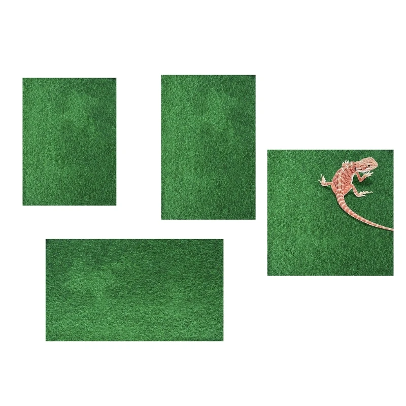 Create Serenes Resting Space for Reptiles Small Pets with Soft Reptiles Carpet Liner Promoting Relaxation Contentment