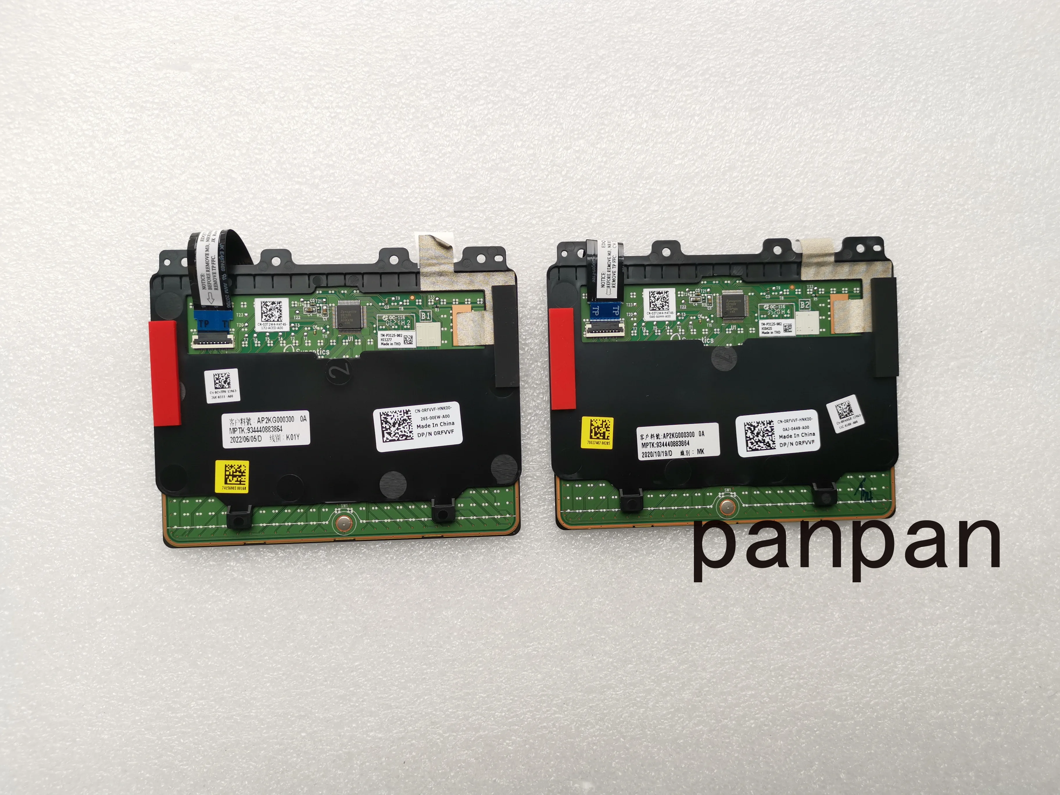 New Original For Dell XPS 15 9550 9560 9570 M5510 M5520 Touchpad Mouse Button Board GJ46G 0GJ46G 3T2W4 03T2W4 Fast ship