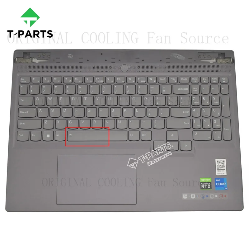 R+  Upper Palmrest US Keyboard Bezel For Lenovo Legion Slim 5 16IRH8 Slim 5 16APH8