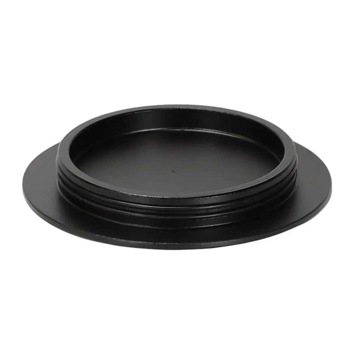 (AD12) 50.2mm Metal Lens Cap for Seestar S50 Smart Telescope Dust Proof Protective Cover for Astronomical Lens