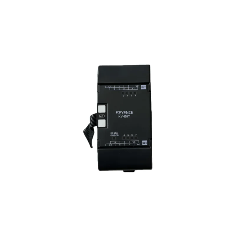 100% Brand New and Original KEYENCE KV-E8T Built in Display Programmable Logic Controller 8 Point Output Transistor