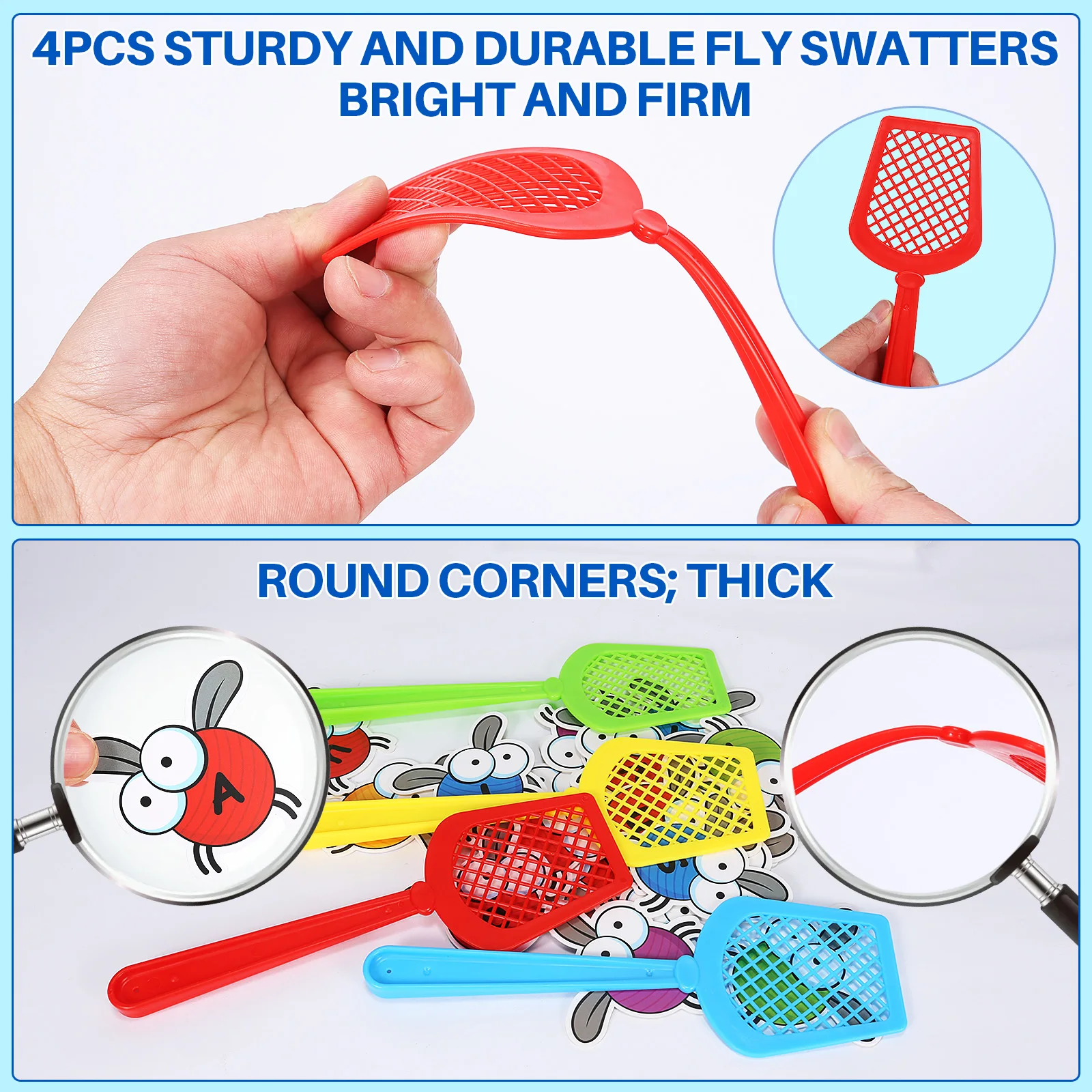 Educational Fly Swatter Game for Kids - Learn Alphabet, Improve Concentration, and Enhance Parent-Child Interaction
