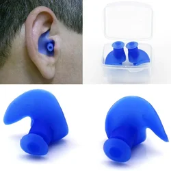 1Pcs Ear Plug Waterdicht Zwemmen Professionele Rubber Zwemmen Oordopjes Voor Volwassen Zwemmers Kinderen Duiken Zachte Anti-geluid Oor plug