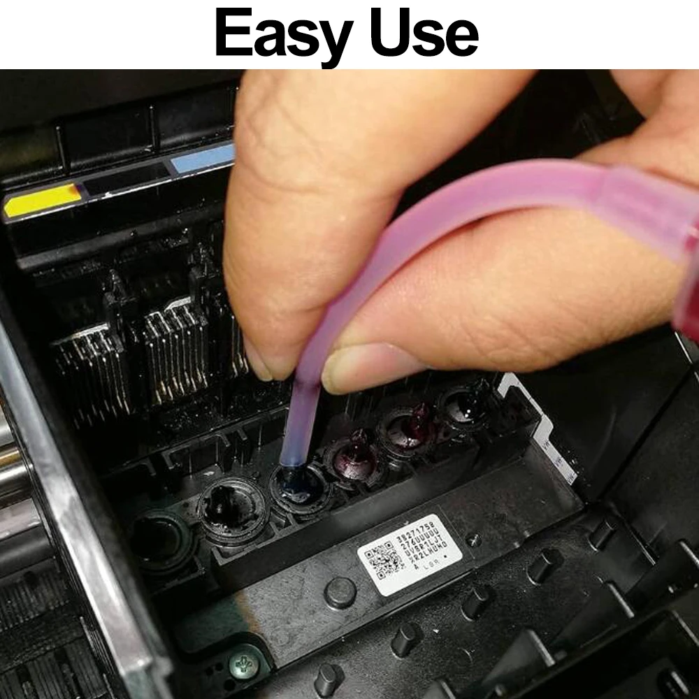 Inkjet Printer Cleaning Cleaner Kit Unclog Printhead Cleaning Tool For Epson Canon HP Brother Print Head Nozzle Clean Solution - view 5