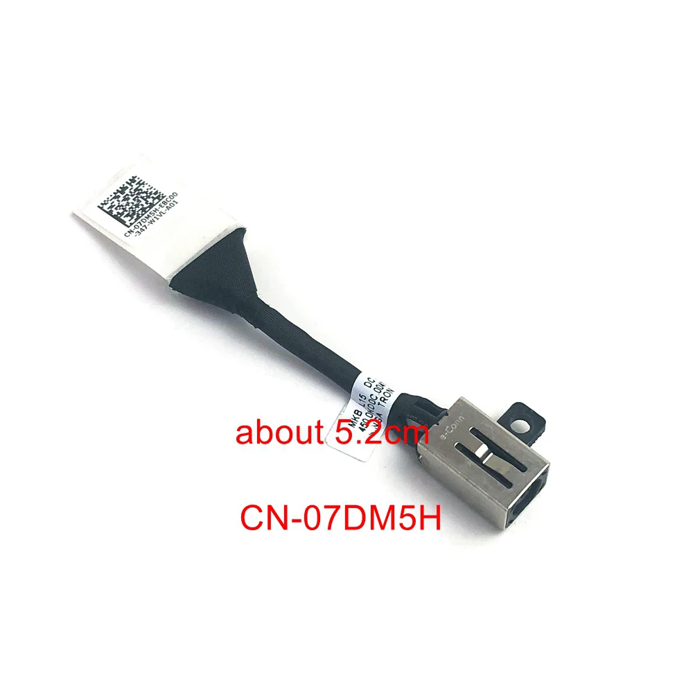 New Laptop DC Power Jack Charging Flex Cable for Dell Latitude 3410 3412 3510 E3410 E3412 E3510 MKB L15 DC IN Cable UMA 07DM5H