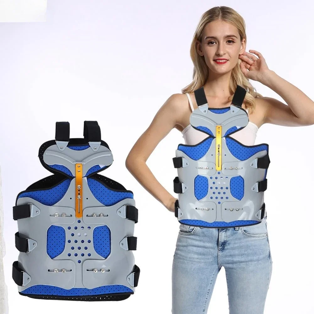 

Adjustable Thoracolumbar Orthosis Posture Corrector Rehabilitation Lumbar Shoulder Spine Protection Strap High Position Corset