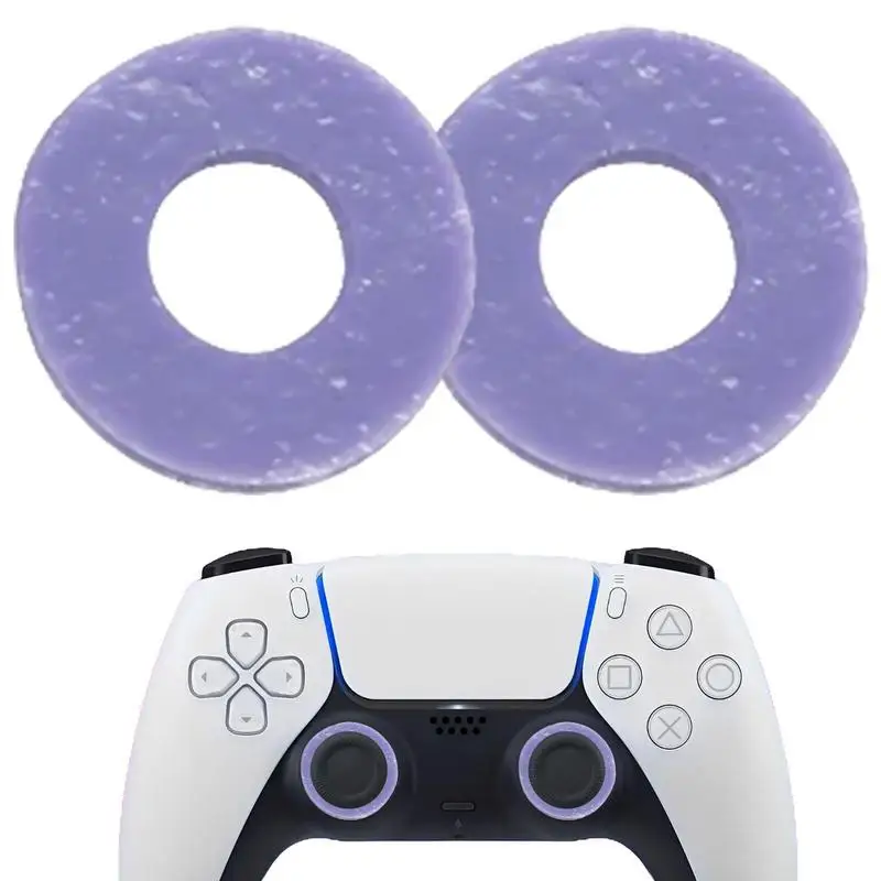 2Pcs Precision Assistant Ring For PS 5 Controller Thumbstick Analog Stick Aim Cover Assist Motion Sponge Rings Auxiliary Rings