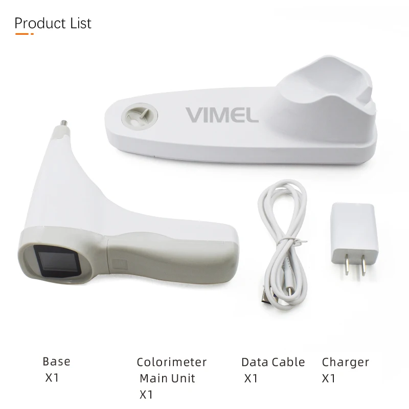 Digital LED Dental Teeth Whitening Color Comparator - Professional Dental Equipment for Accurate Tooth Shade Measurement