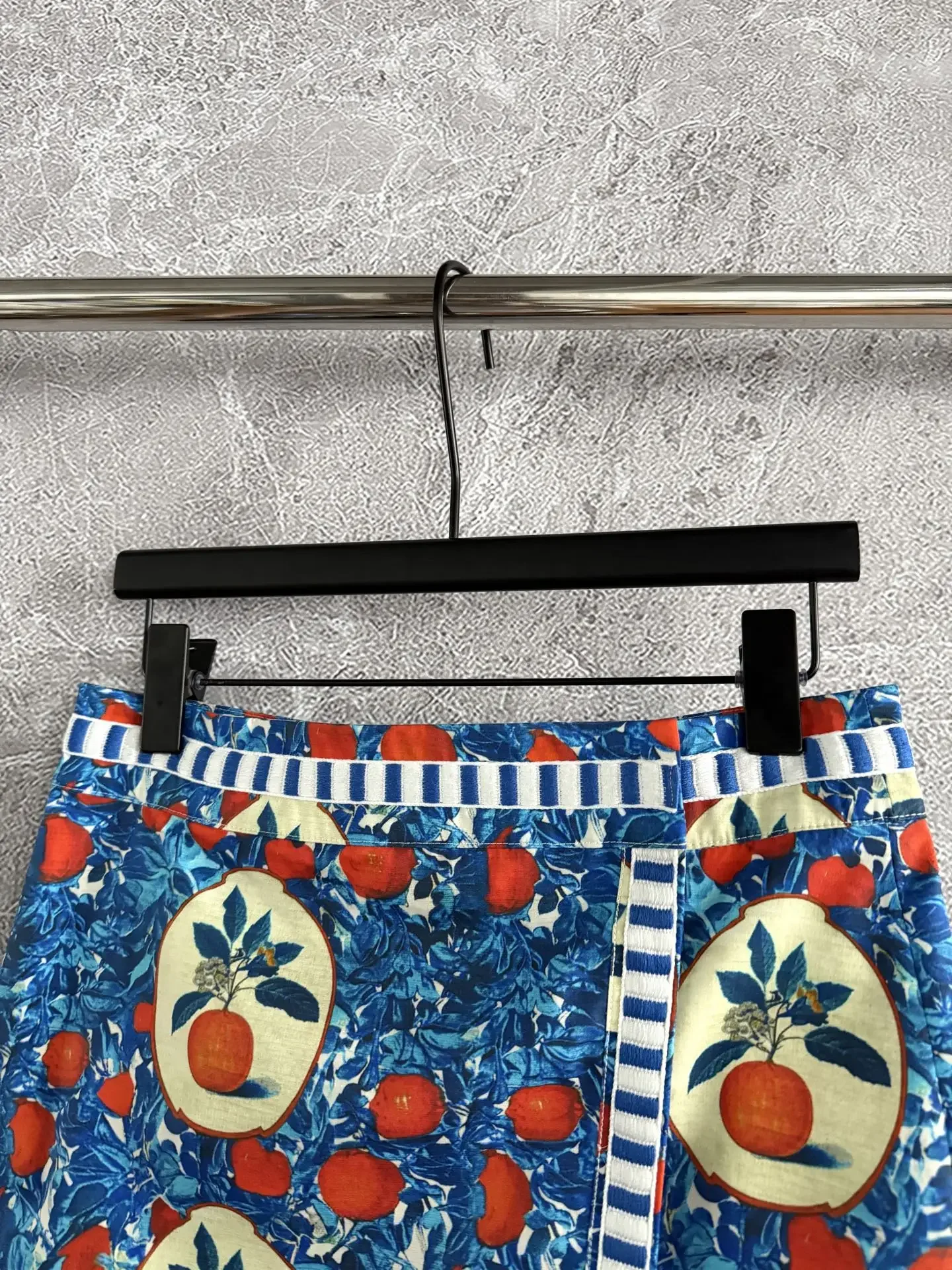 Frauen Retro Print Mini Rock Eingewickelt Taille A-Line Hohe Taille Mode Weibliche Kurze Jupe