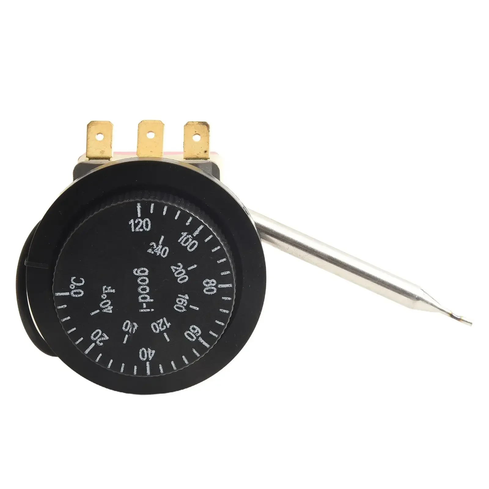 

Car Electric Fan Capillary Adjustable Thermostat 3 Pin Tempering Switch Temperature Controller Auto Switch Accessories
