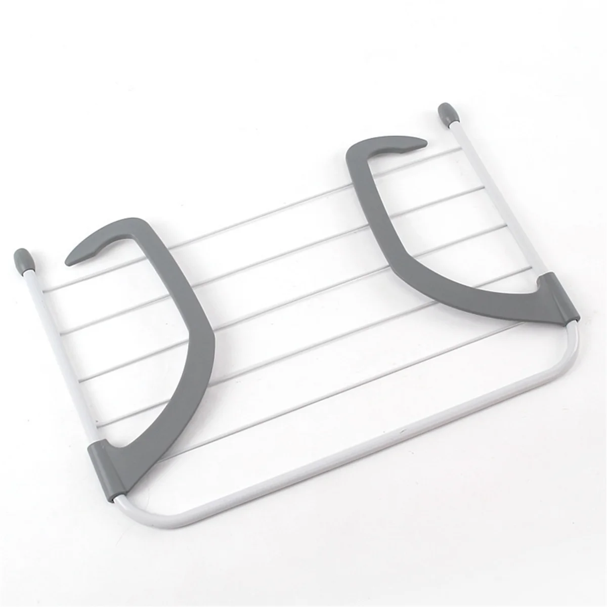 Foldable Storage Hanger Clothes Drying Rack Balcony Socks Shoe Hanger Multifunctional Towel Rack 55x32cm