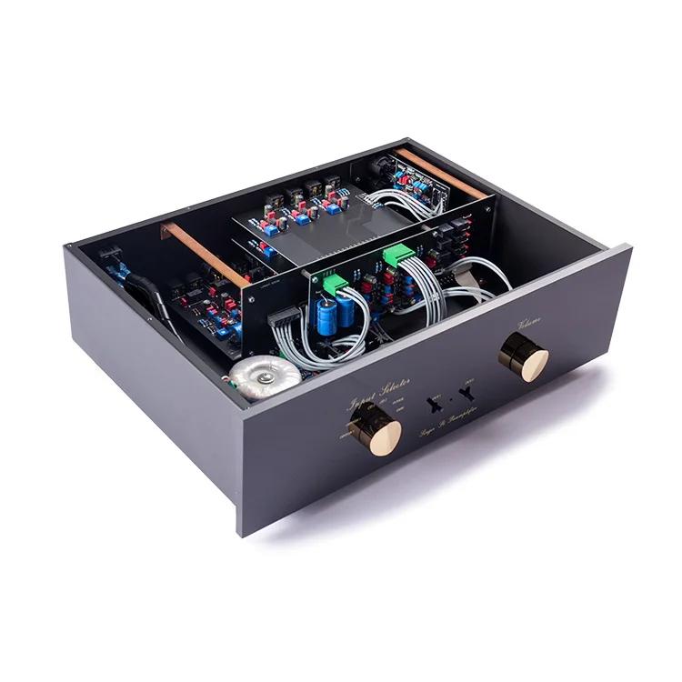 

NEWest 25W*2 SINGER S6 reference AMBL6010D pre-amplifier replica German HIFI fever-grade audio amplifier