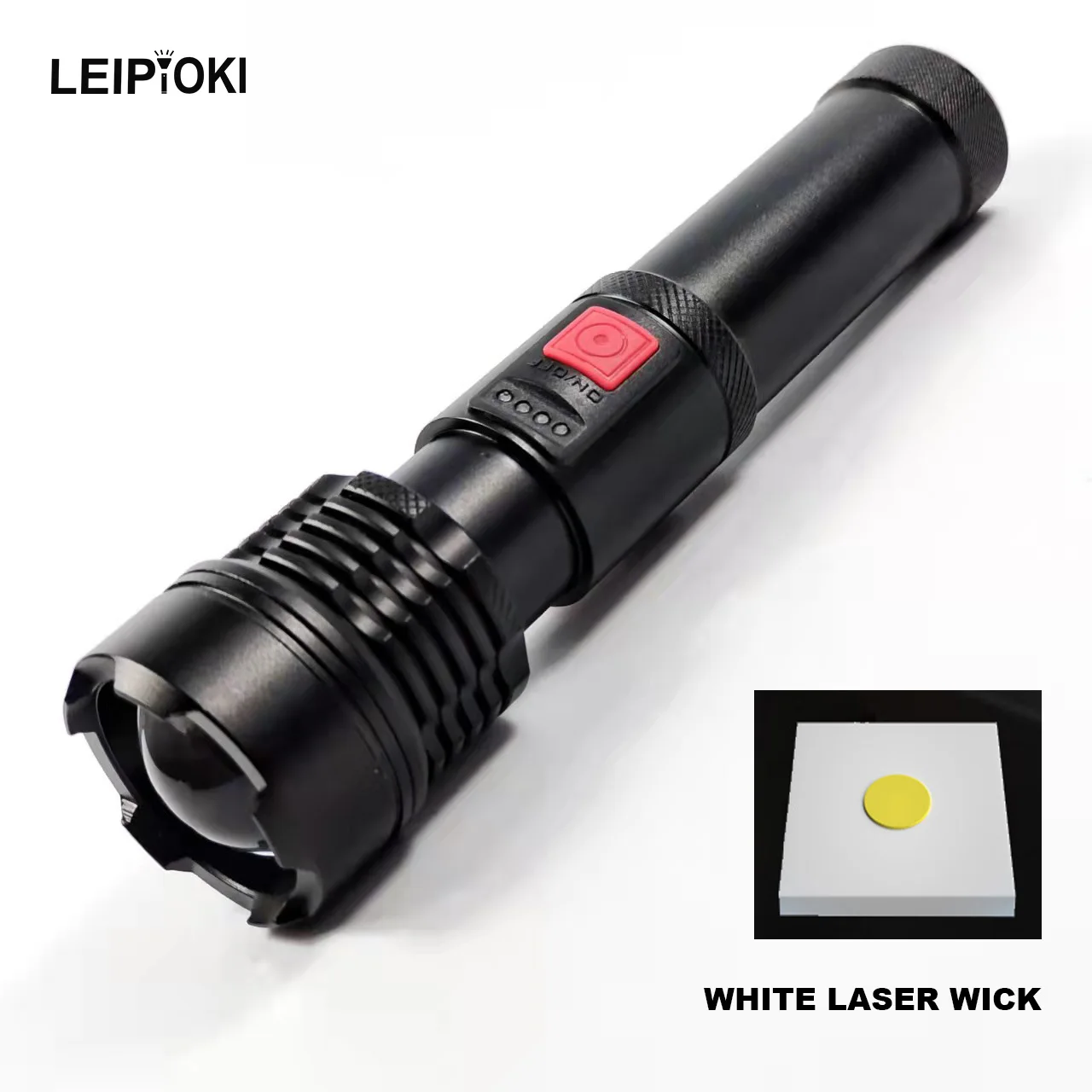 

Powerful USB Rechargeable LED Flashlight Built-in Battery Tactical Torch Waterproof Type-C charging Lamp Ultra Bright Lantern