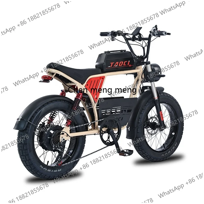 20 Inch E Bike 2023 Electric Fat Tire Hybrid Bike Bicycle Motorcycles