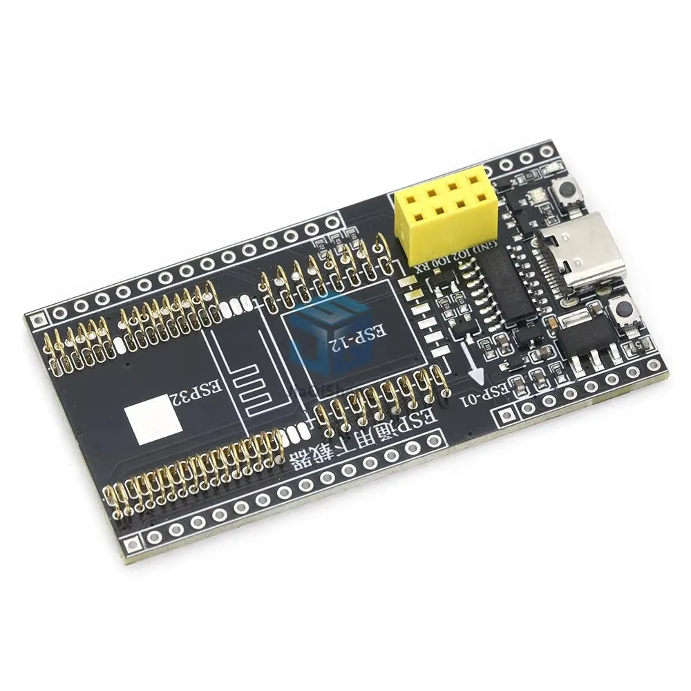 ESP8266 ESP32-WROVER Development Board Test Programmer Socket Downloader for ESP-01 ESP01S ESP12 ESP32