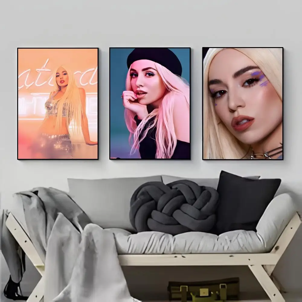 Catchy Bold Singer A-Amanda Ava Koci Poster Poster HD  Waterproof Wall Sticker Bar Living Room Decor Gift