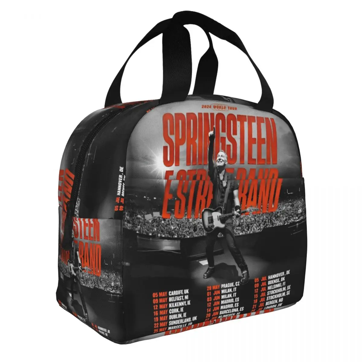 2024 Tour Bruce The E Street Band Springsteen Thunder Road Lunch Bag Lunch Container Thermal Bag Lunch Box Tote Handbags