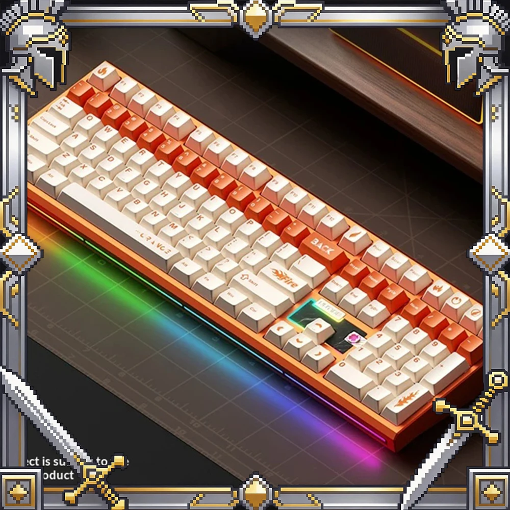 WEIKAV NUT108 108-Key Tri-Mode Aluminum Mechanical Keyboard Hot-Swappable RGB For Gifts
