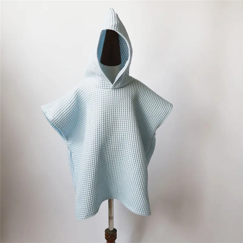 Toalla de baño de algodón con capucha para bebé, toalla de playa para niños y niñas, manta para bebé, albornoz para niños, cosas para bebés