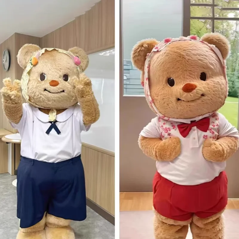 

Cute Butter Bear Cosplay Costume Anime Cos Performance Clothes Adult Street Stage Mall Party Animals Carnival Perform Props