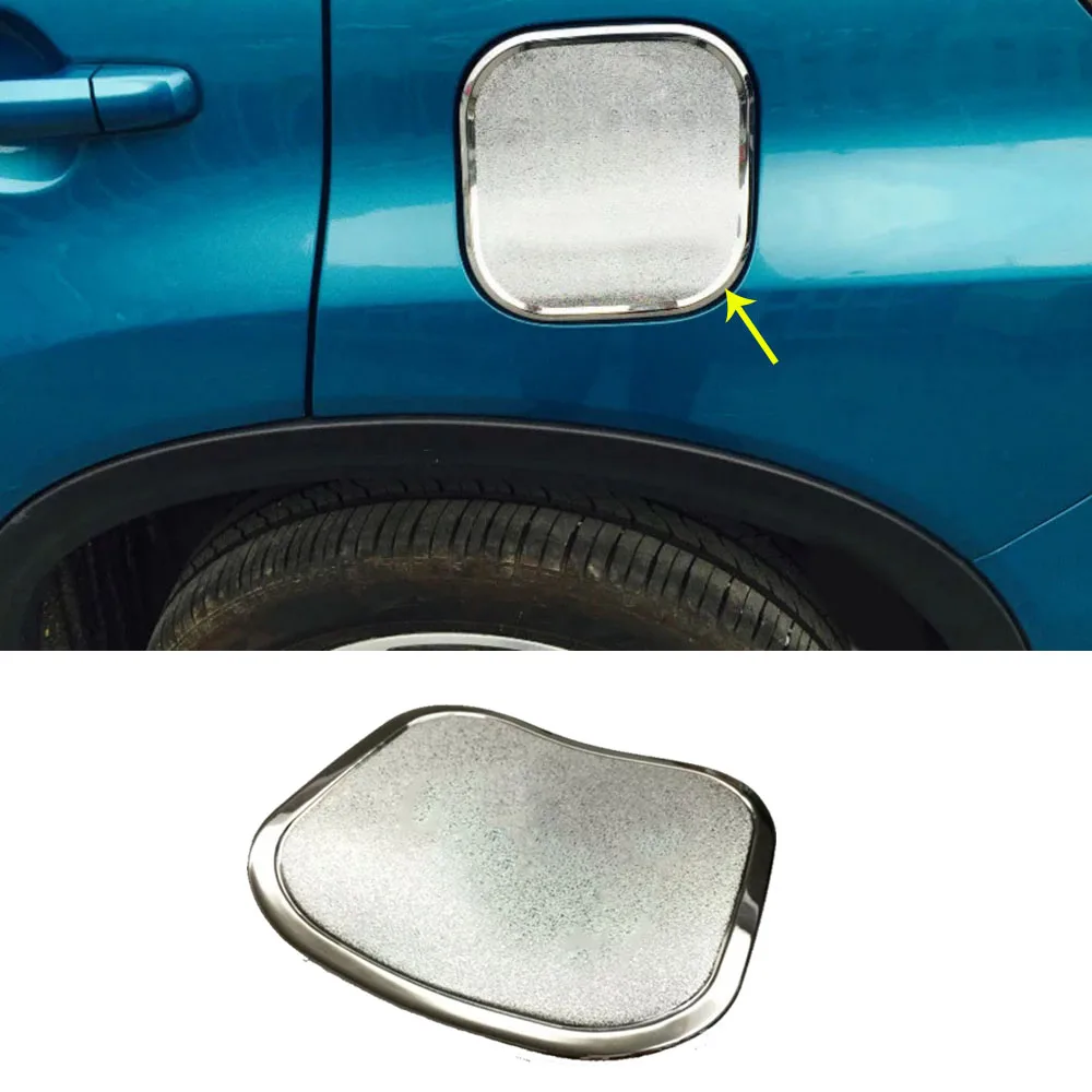 

For Suzuki Vitara 2016 2017 2018 2019 2020 Top Quality Car Styling Gas/Fuel/Oil Tank Cover Cap Stick ABS Lamp Frame Trim 1PCs