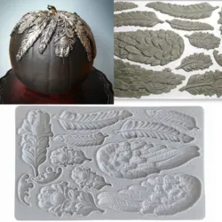 Wings and Feathers Silicone Mould Fondant Cake Tool Gumpaste Mould, Sugarcraft, Chocolate Forms,Kitchen Accessories