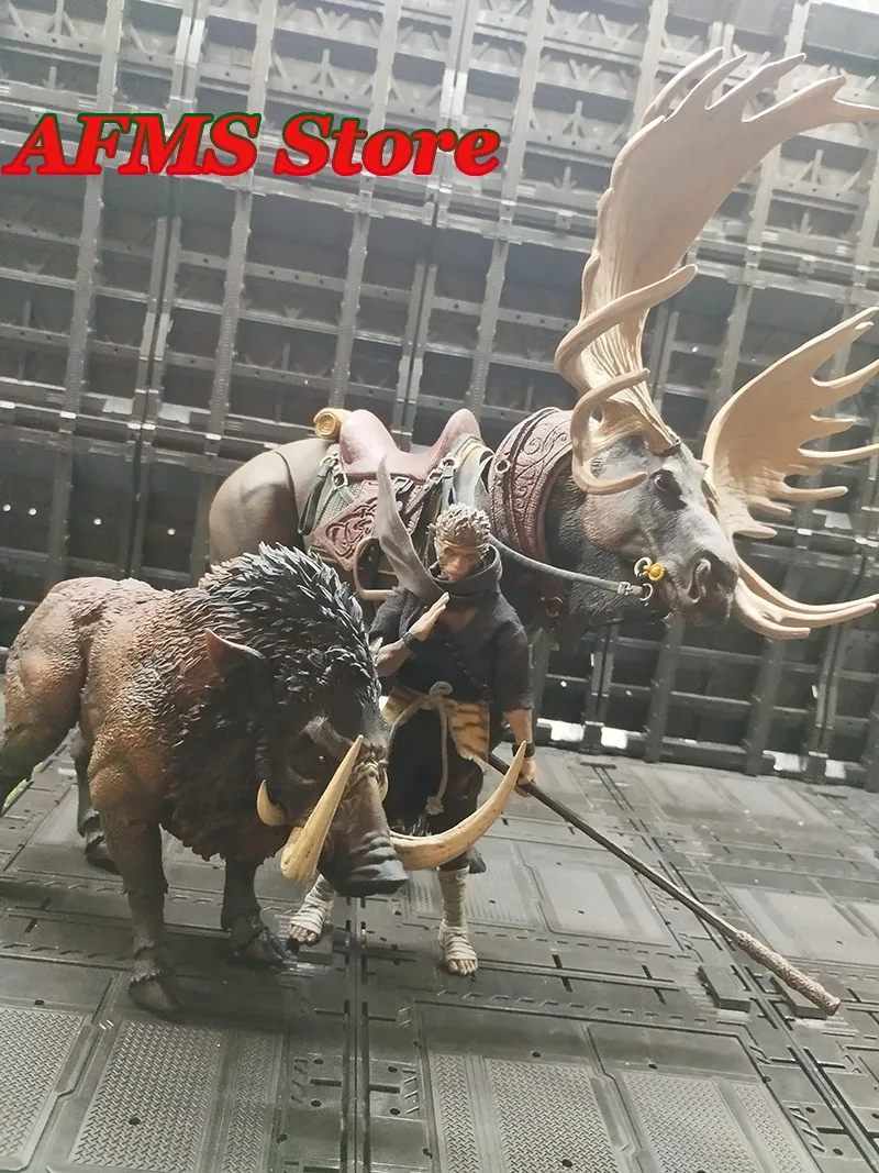 Scala 1/12 cervo Ilya Blood Demon Druid Mount Elk Moose War Knight Hero Mount per 6 pollici Action Figure Body regali di natale