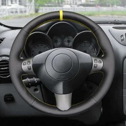 Customized Car Steering Wheel Braid Cover Non-slip For Alfa Romeo 147 2000-2010 GT 2004-2010 Interior Accessories Steering Cover